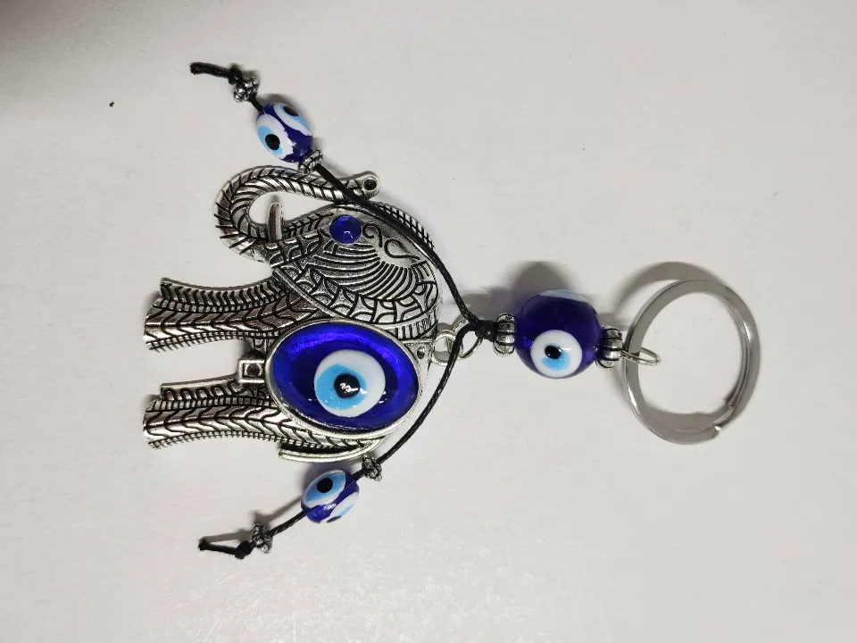 Llavero de Ojo Turco, diseño 8