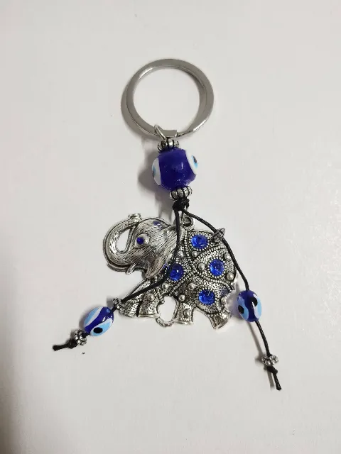 Llavero de Ojo Turco, diseño 1