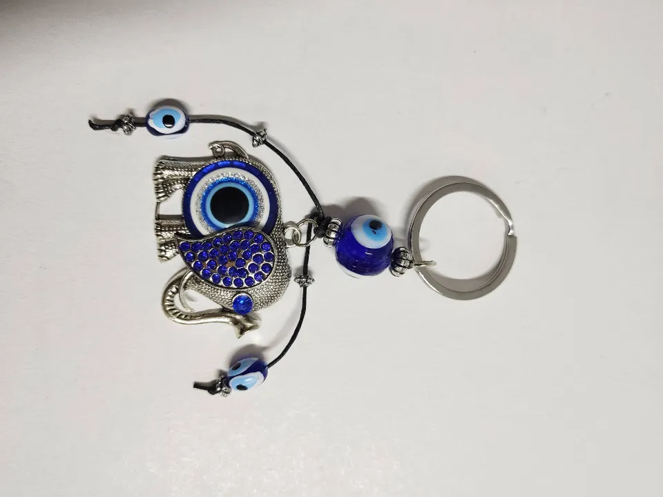 Llavero de Ojo Turco, diseño 5