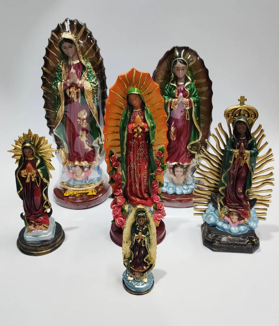 Estatuillas Virgen de Guadalupe
